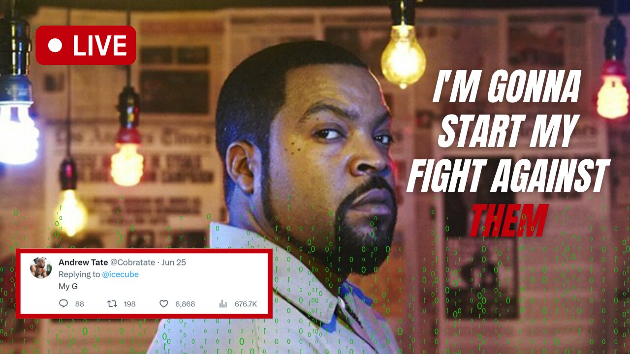 Ice Cube Wants to Start The Fight Against THE MATRIX?