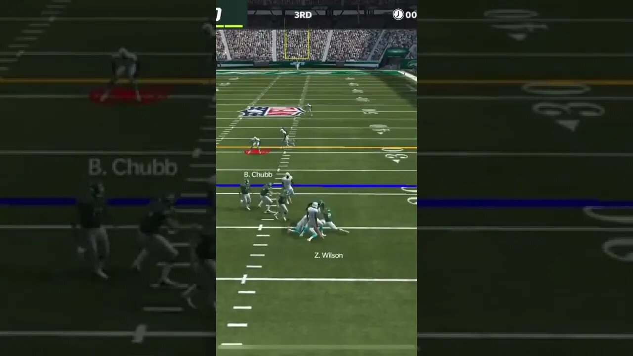 Sacking Jets QB Zach Wilson - Madden NFL 22 Mobile Football