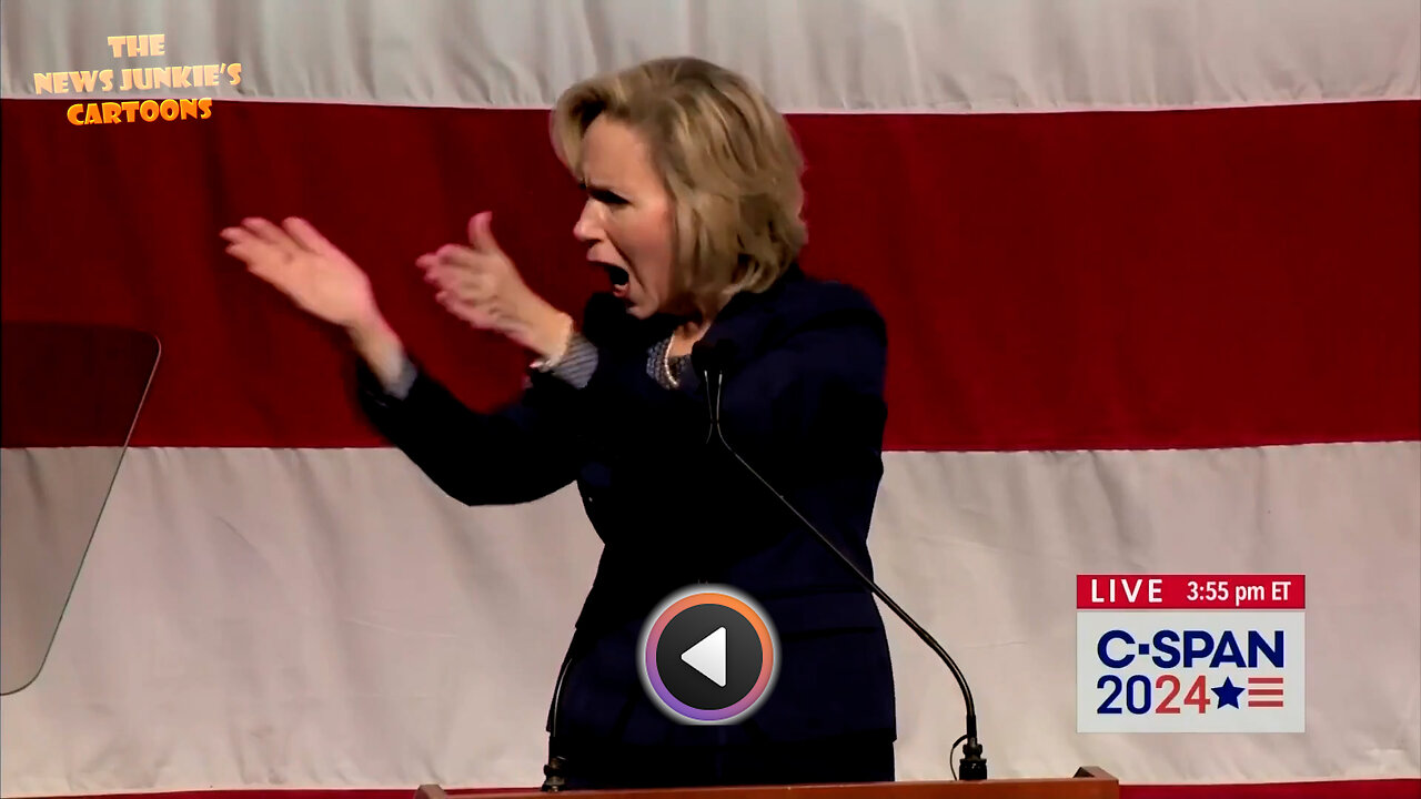 This clapping seal, Walz' wife thinks that it's not over: "That's right! Come on! That's right! We cannot and we will not give up this fight! That's white! All right, you can sit down now."