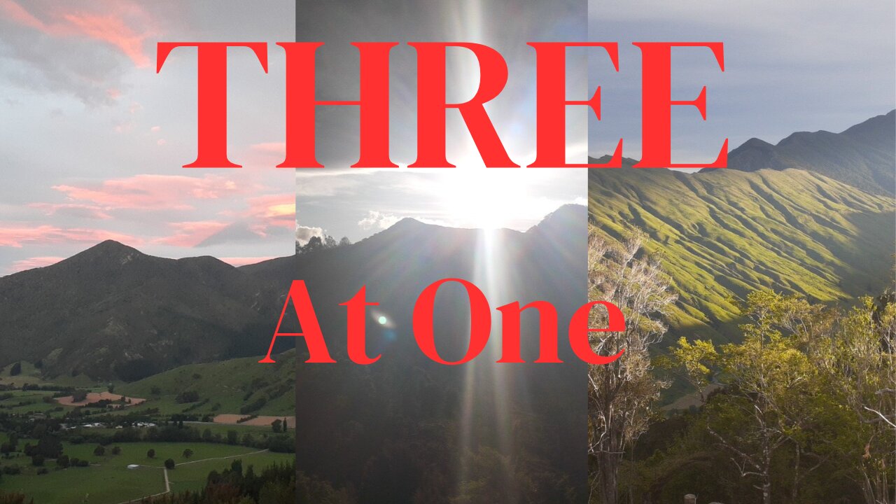 Three At One: Two Sides