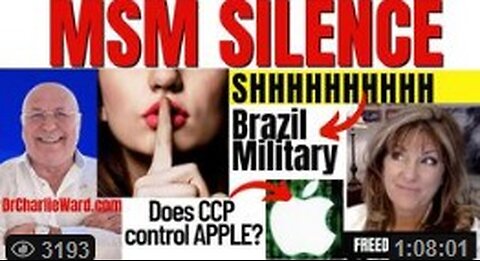 MSM Silent on Brazil Protest-Military, CCP Control Apple Biblical 12-1-22