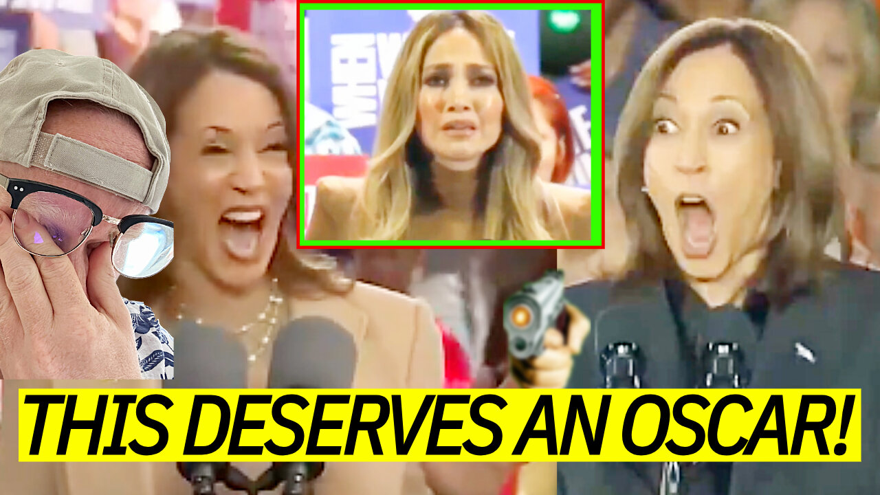 Kamala Harris and JLo's CRINGEWORTHY Acting Moments at Election Rally!