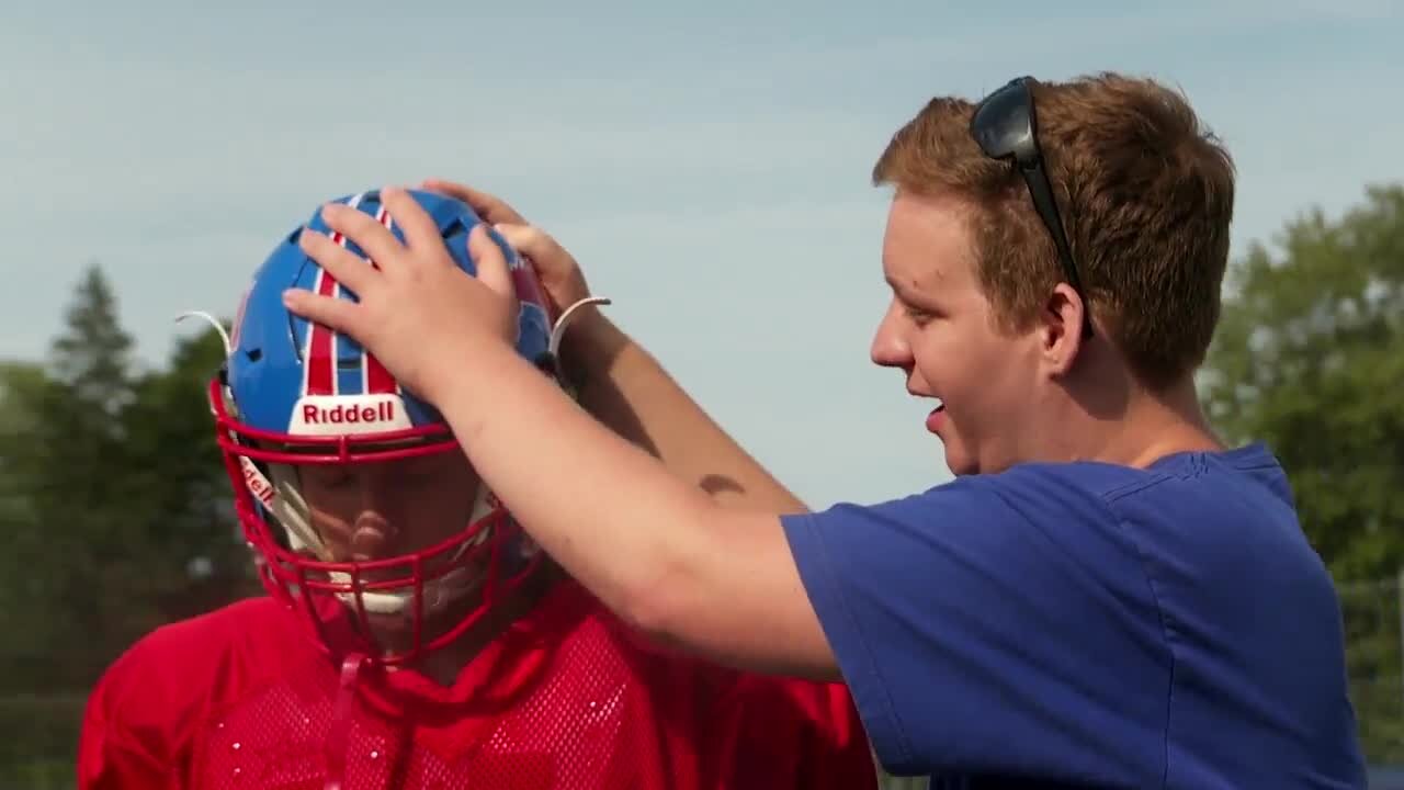 Super 7: Jackson Tuohey making mark on Medina football with infectious spirit and love for the game