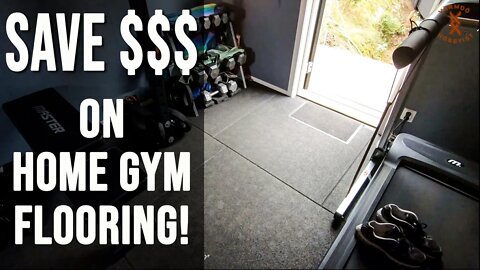 Best Home Gym Flooring and best way to cut it!