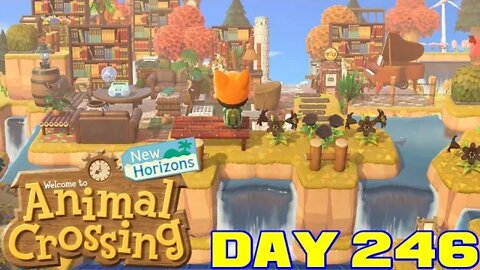 Animal Crossing: New Horizons Day 246 - Nintendo Switch Gameplay 😎Benjamillion