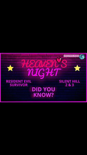 DID YOU KNOW? - "HEAVEN'S NIGHT" RESIDENT EVIL SURVIVOR & SILENT HILL 2 #Shorts #gaming