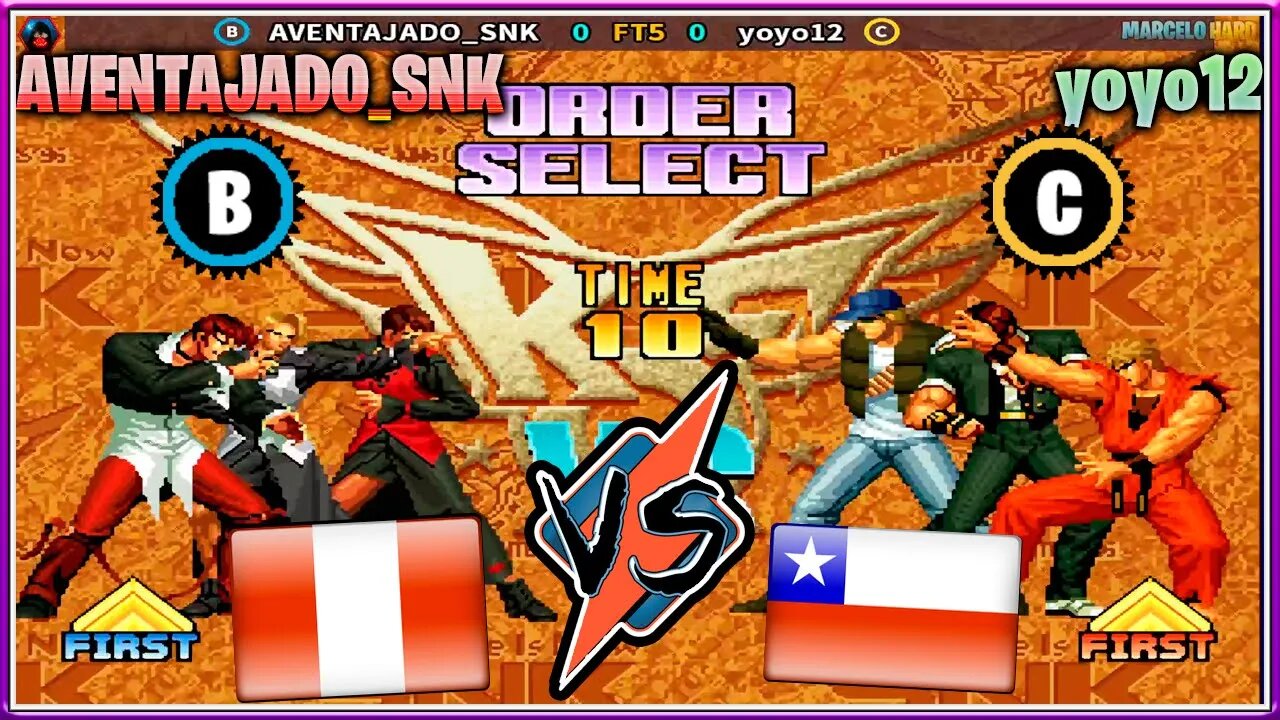 The King of Fighters '96 (AVENTAJADO_SNK Vs. yoyo12) [Peru Vs. Chile]