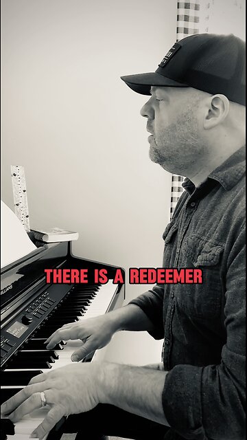 THERE IS A REDEEMER #piano #Easter #KeithGreen #worship #chorus #shorts