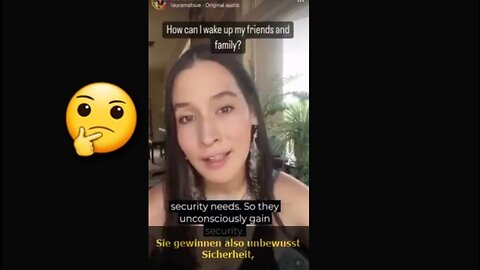 Interesting point of view on why people won't wake up 🤔