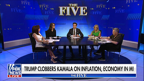 'The Five': Donald Trump Clobbers Kamala Harris On Inflation And The Economy