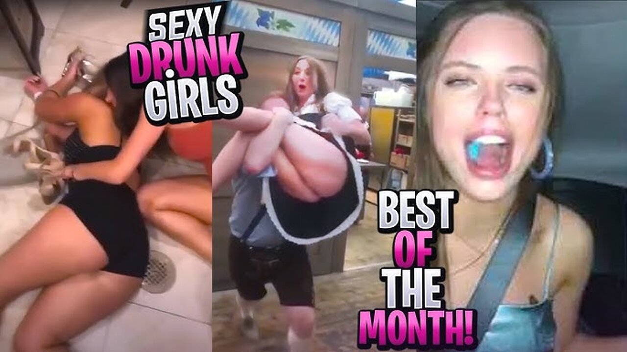 BEST Hot Drunk Girls fail Compilation