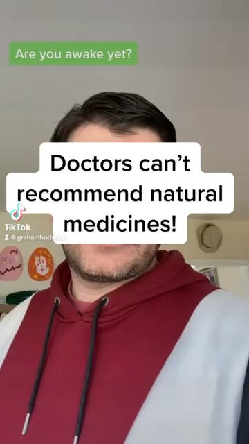 Doctors not being allowed to recommend natural meds