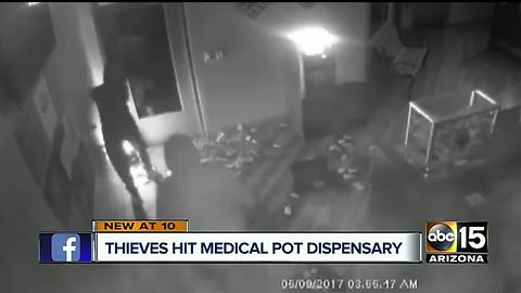 Phoenix pot dispensary burglarized twice