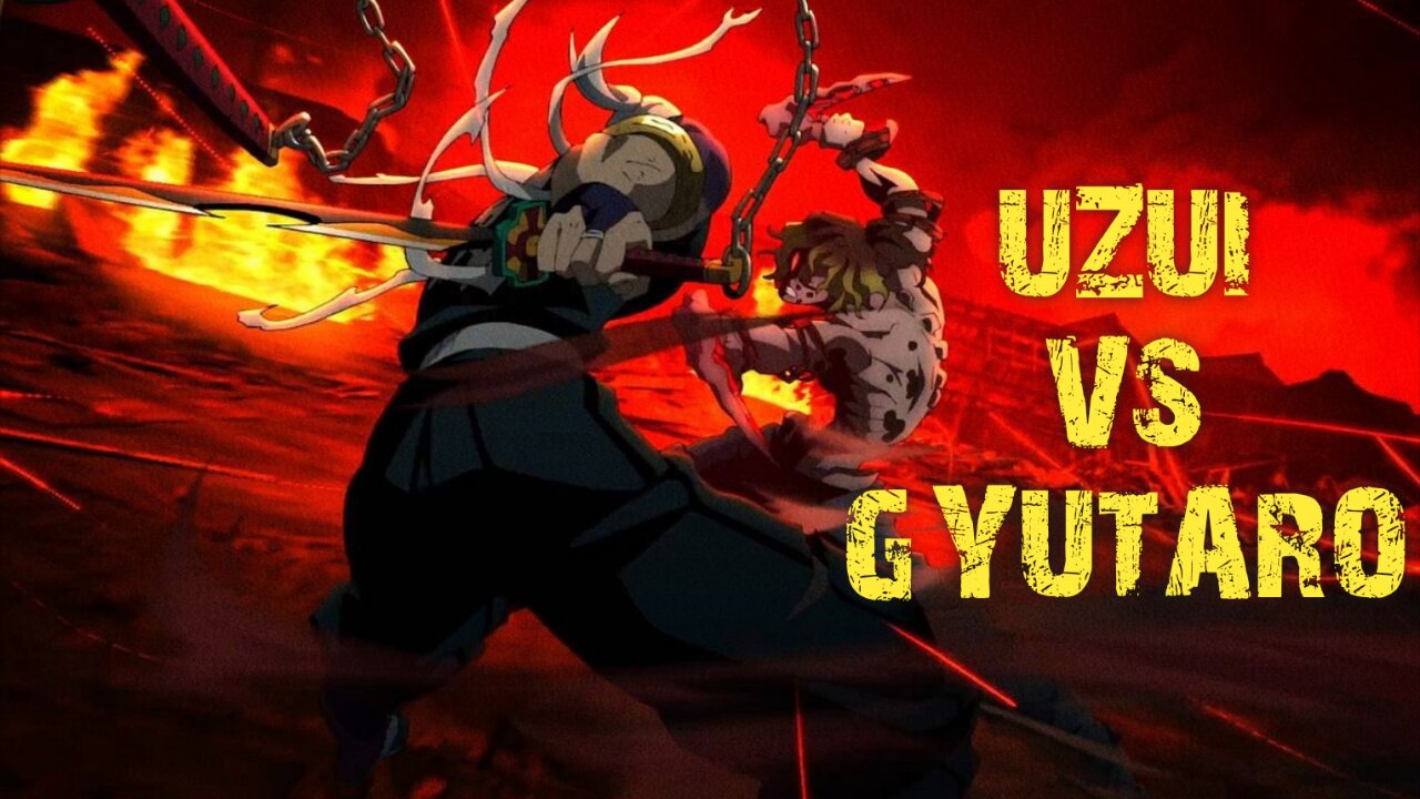 Peleas con mejor animación del Anime: Uzui vs Gyutaro - Demon Slayer