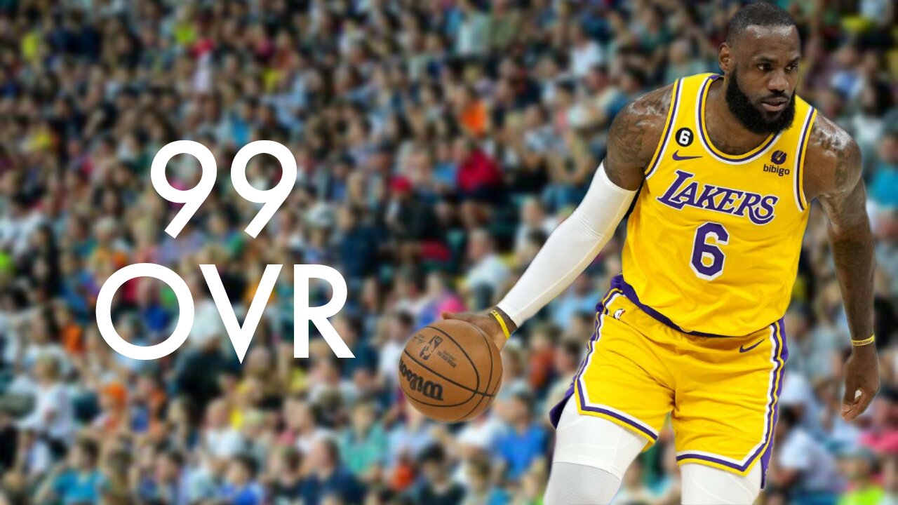 Can a 99 overall LeBron James carry the Lakers to a Championship?!