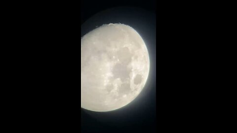 The Moon Waxing Gibbous
