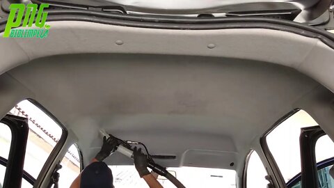 Limpeza Automotiva - Teto Ford Fiesta