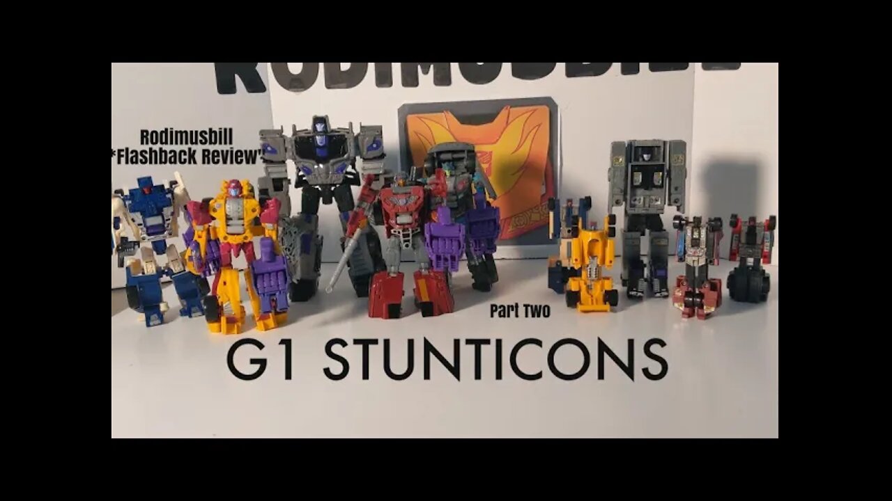 *Rodimusbill Flashback* Transformers G1 STUNTICONS & MENASOR Review (Part Two)