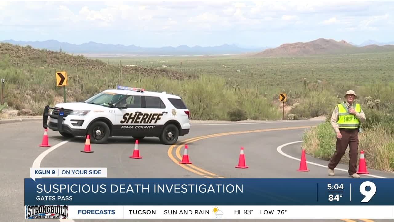 PCSD: Suspicious Death near Kinney and Gates Pass