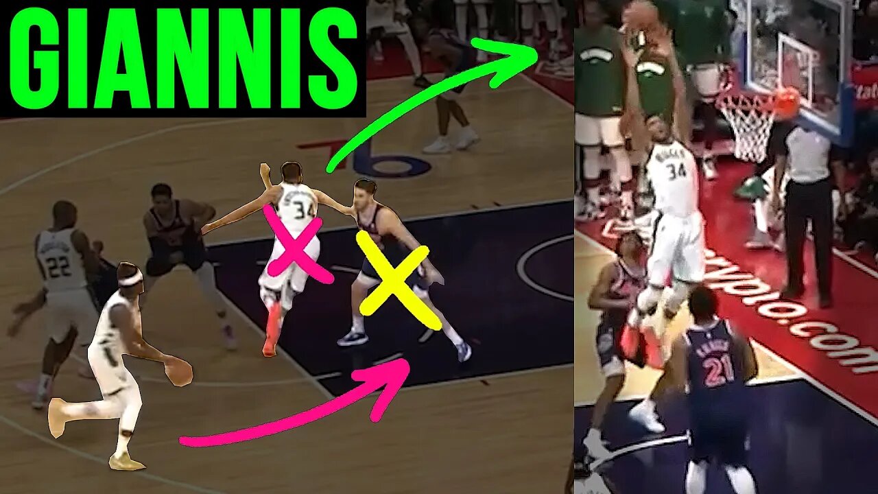 This Is How Giannis TRICKED The 76ers For The THROWDOWN