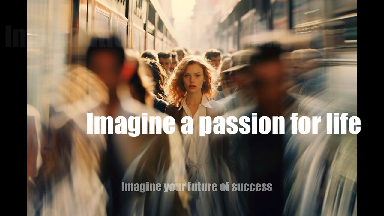 Imagination is everything, imagine a passion for life, imagine your future success