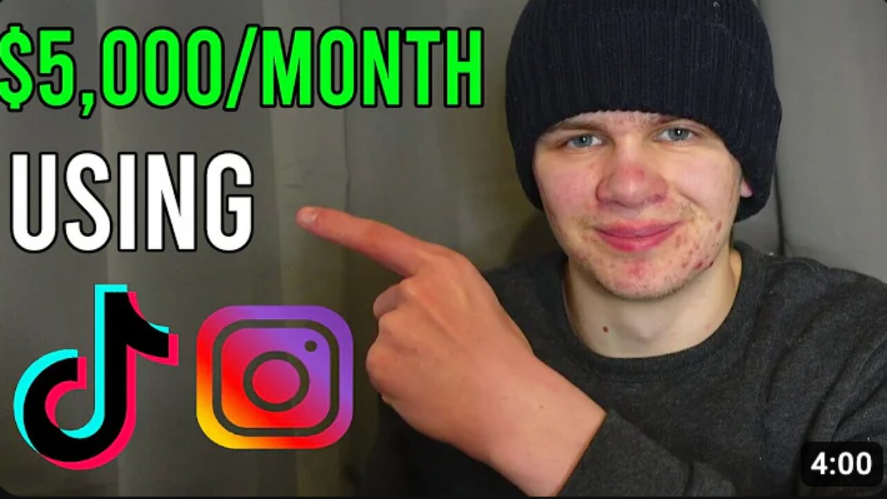 How You Can Make $5,000/ Month With Affiliate Marketing On TikTok & Instagram