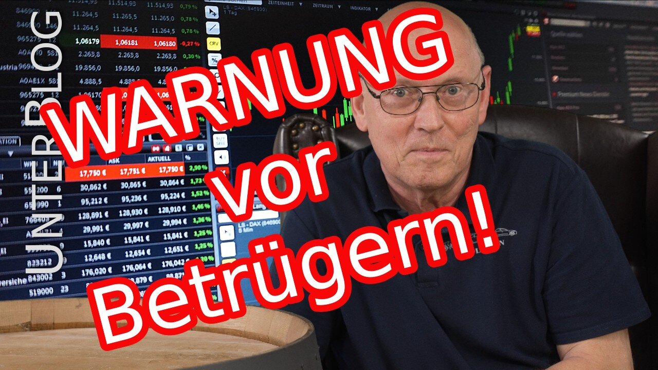 Warnung vor Betrügern! - Telegram, YouTube, Instagram & Co.