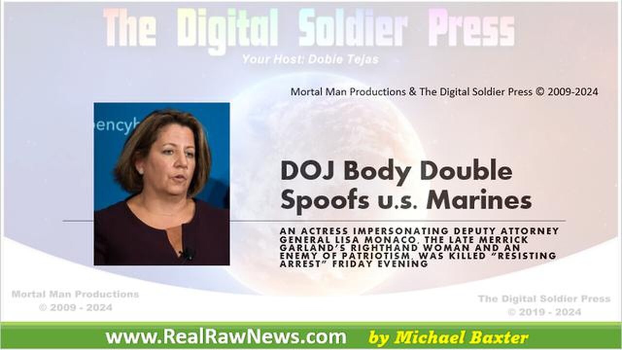 DOJ Body Double Spoofs U.S. Marines