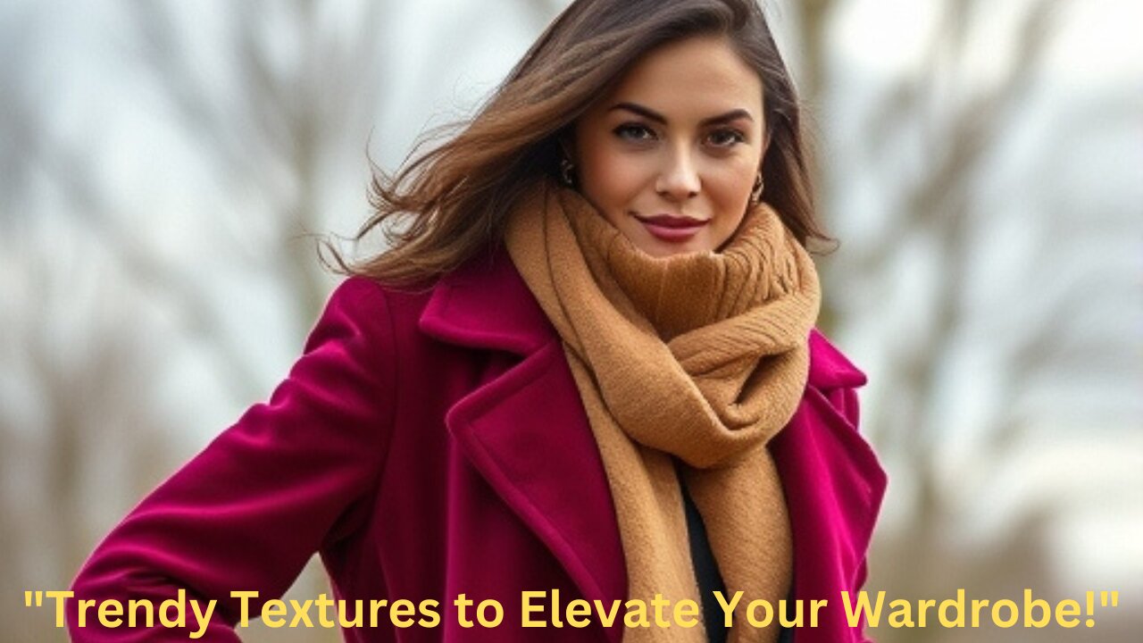 Trendy Textures: Exploring Velvet, Wool, and More in Outerwear