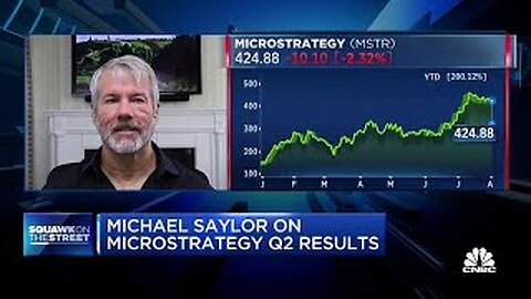 MicroStrategy's Michael Saylor: We are glad we adopted Bitcoin💸💰