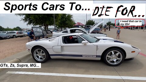 BEAUTIFUL Historic Sports Cars - GT40, R8 V10, Vantage, & MORE at the Rockwall TX Car Show