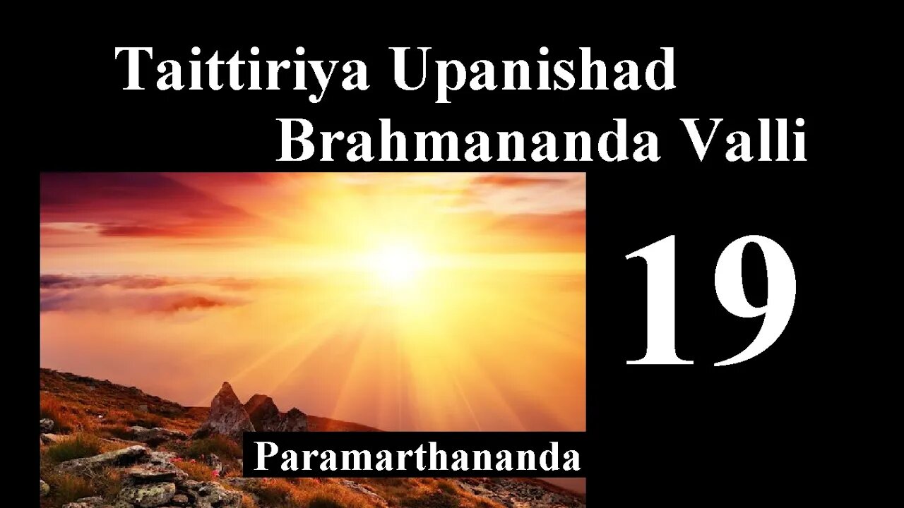 Taittiriya Upanishad 41 CHAPTER 2 SECTION 1