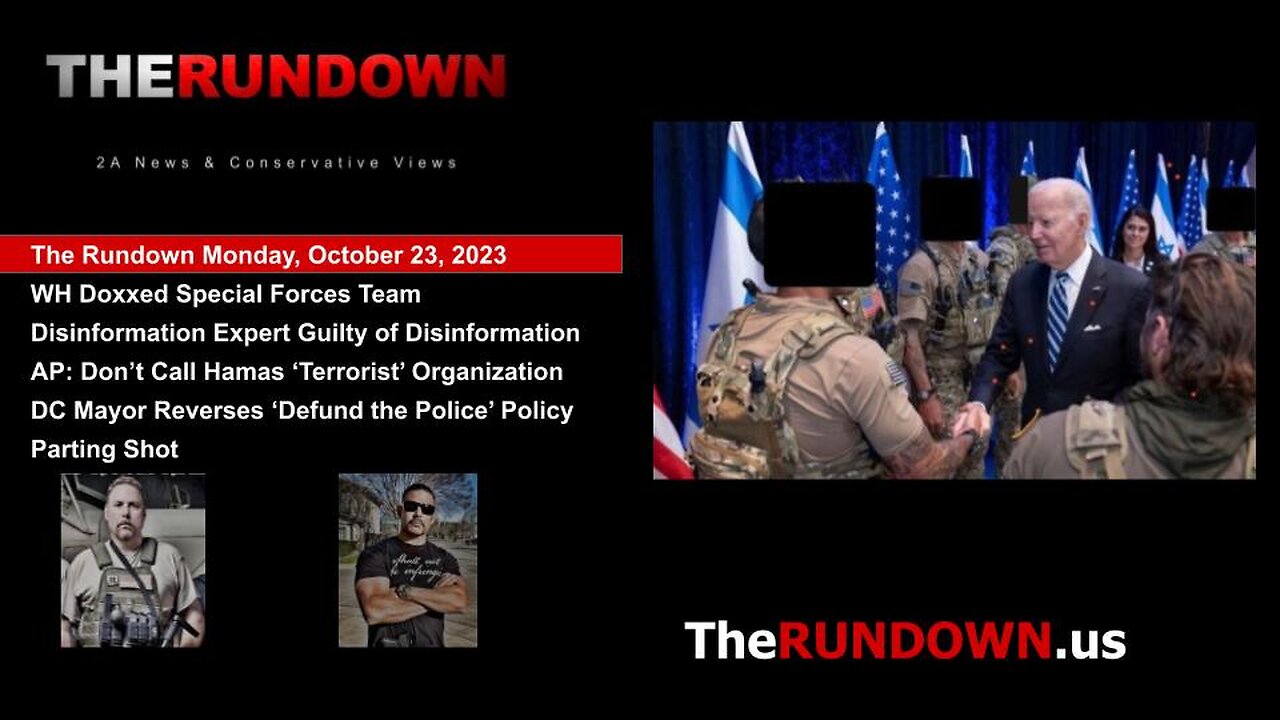 #600 - Biden Administration Doxxed Special Forces Team Tasked with Rescuing American Hostages