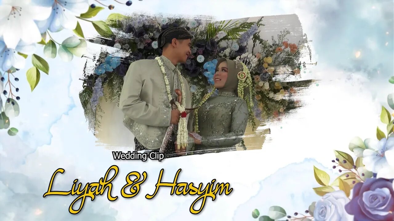 Sambutan penyerahan, Wedding Liyah & Hasyim