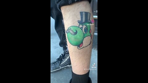 Monopoly Yoshi Tattoo