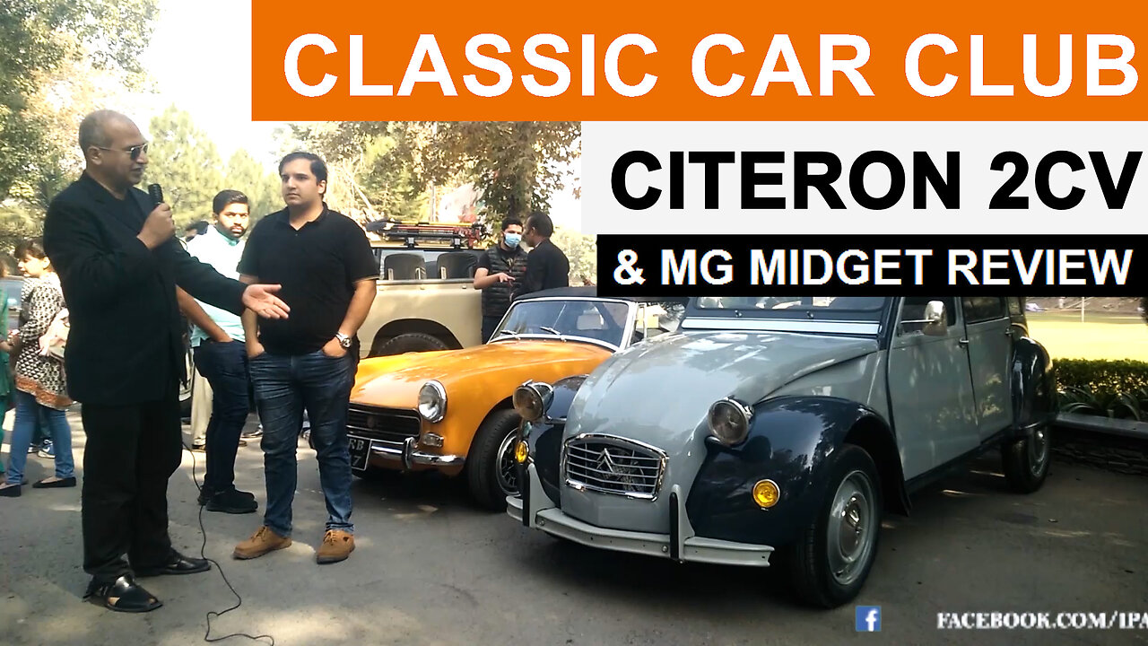 Vintage & Classic Car Club - MG Midget 1971 | Citroën 2CV 1981.