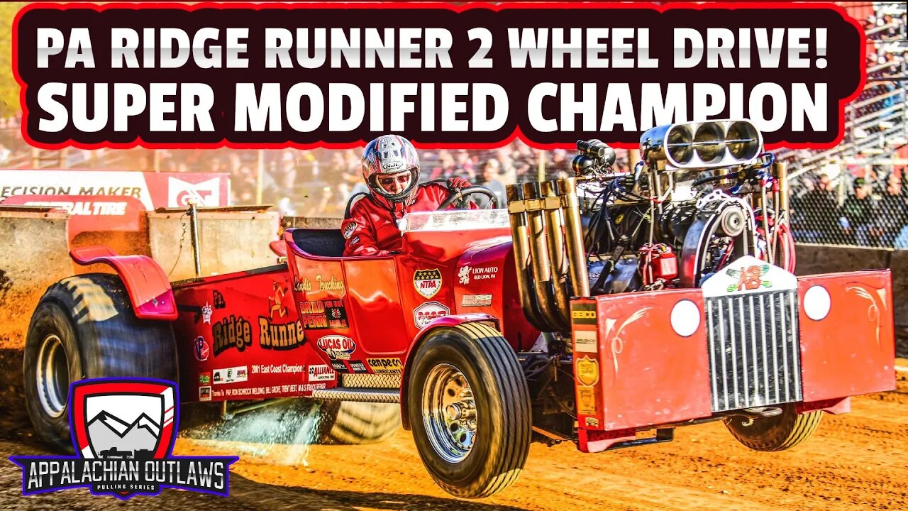 PA Ridge Runner Two-Wheel Drive Pulling Truck wins the 2023 Super Modified Championship!