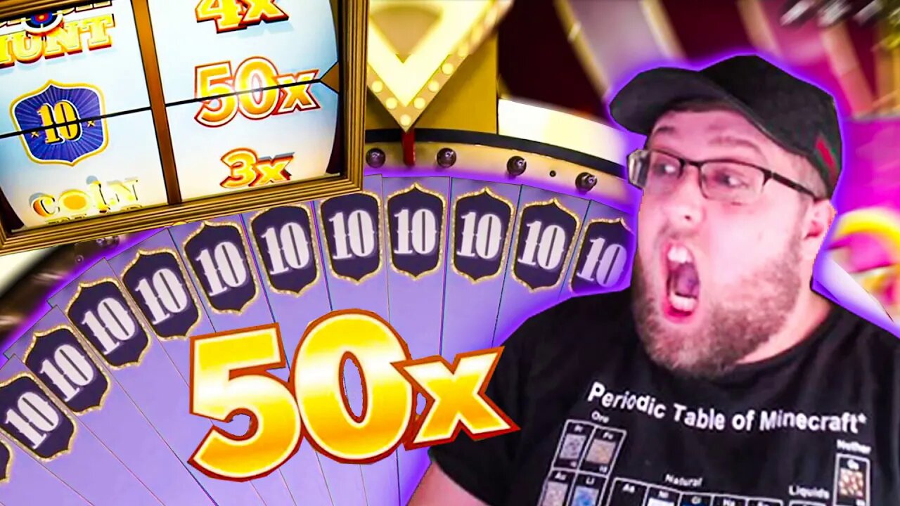 50X TOP SLOT MAX WIN ON CRAZY TIME! (MY BIGGEST WIN EVER)