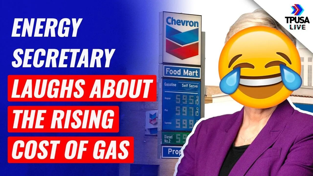 Energy Secretary LAUGHS About The Rising Cost Of Gas