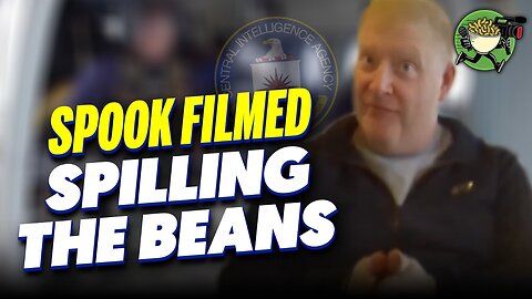 Spook filmed spilling the beans.