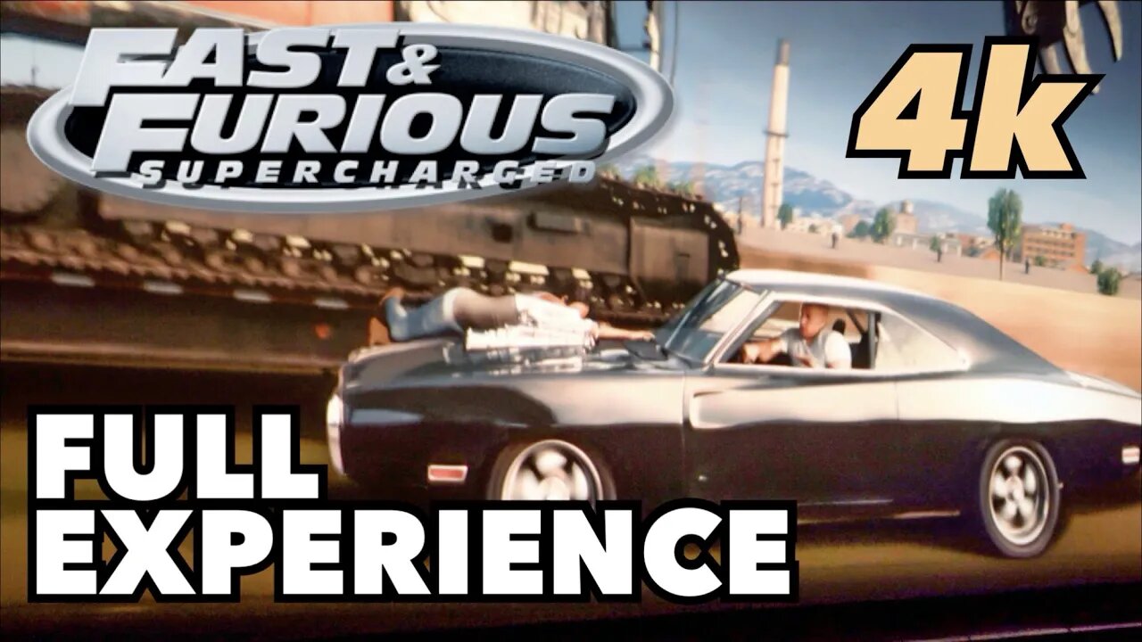 [4k] Fast & Furious: Supercharged - Universal Studios Florida | BEST VERSION