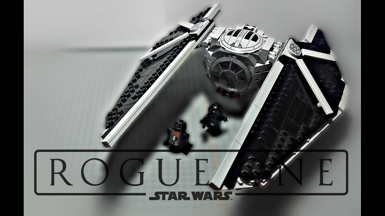 LEGO Rogue One: A Star Wars Story - Tie Striker - MOC Review (2016)