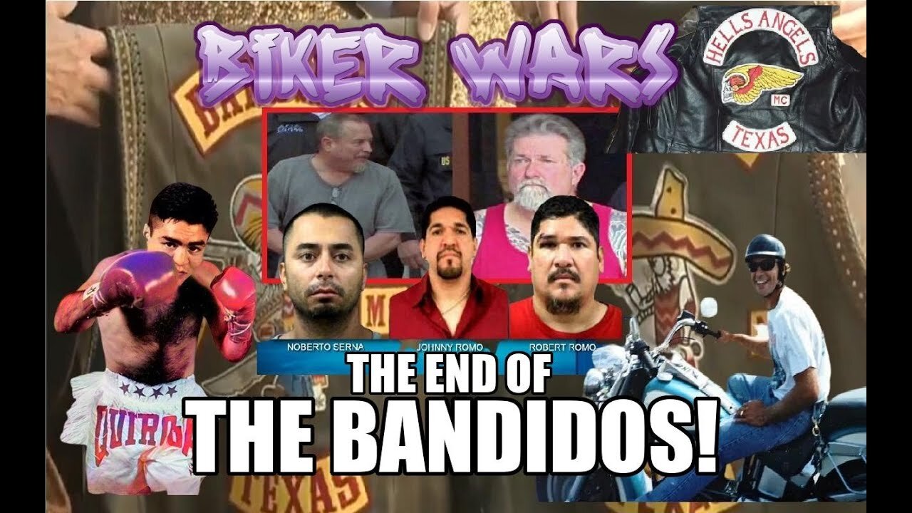 MC WARS - THE END OF THE BANDIDOS - TEXAS HELLS ANGELS & BOXING CHAMPION GETS KILLED