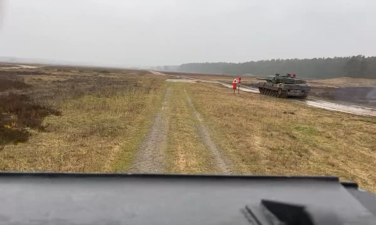 Ukraine testing German supplied Leopard