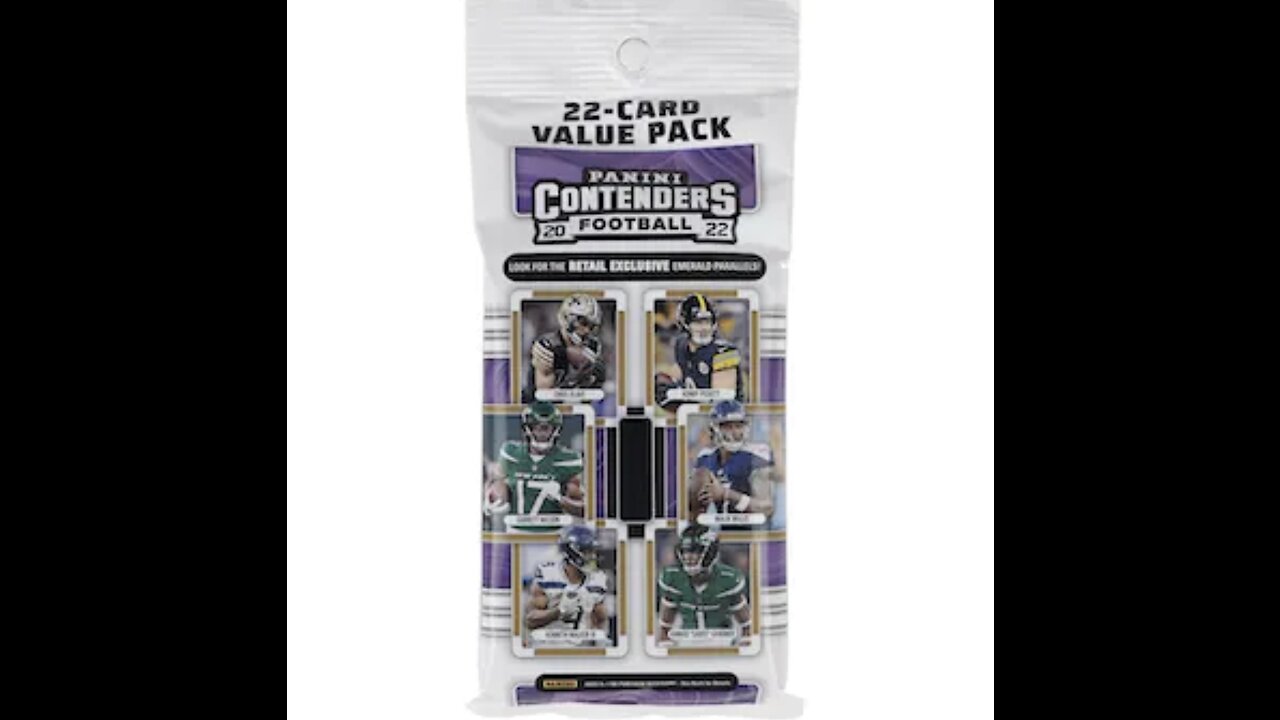 2022 Contenders Football Value Pack Opening!