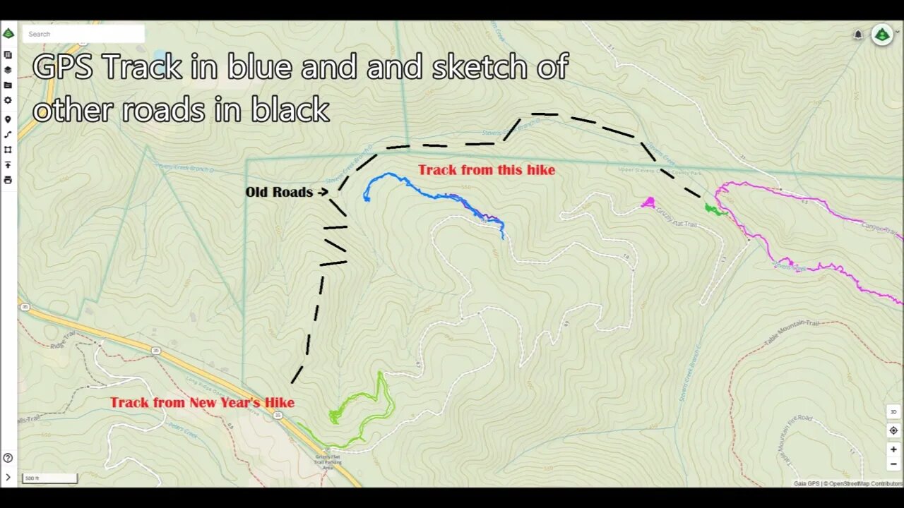 Grizzly Flat North Trail / Middle Road: 2nd Visit