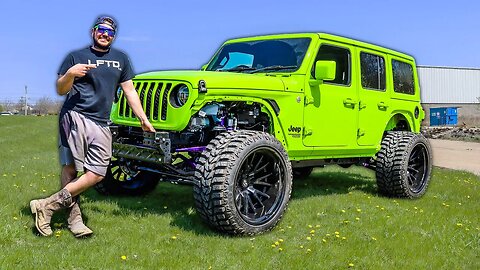 MY JEEP WRANGLER CAME OUT MASSIVE!!!