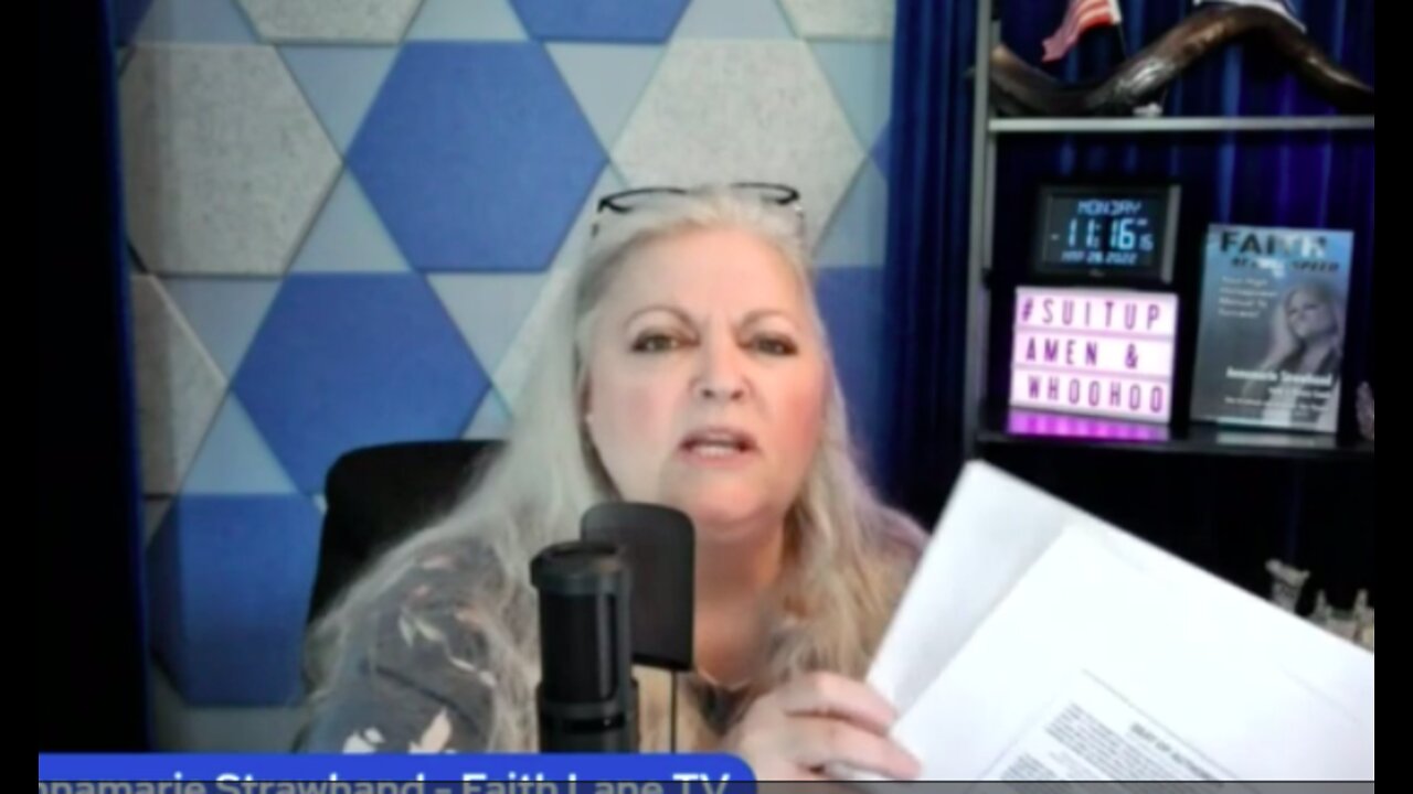 Prophetic Bible Teaching (REMOVING PYTHON) Faith Lane Live w Annamarie 3/28/22