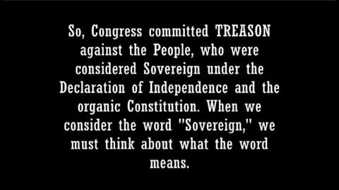 The Act of 1871: The "United States" Is a Corporation - There are 2 Constitutions