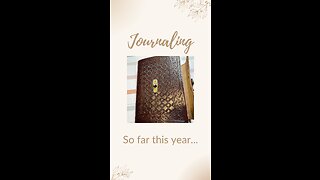 Not-at-all daily journaling